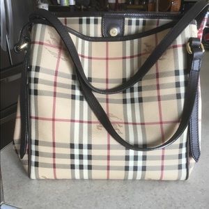💕AUTHENTIC BURBERRY HAYMARKET TOTE💕